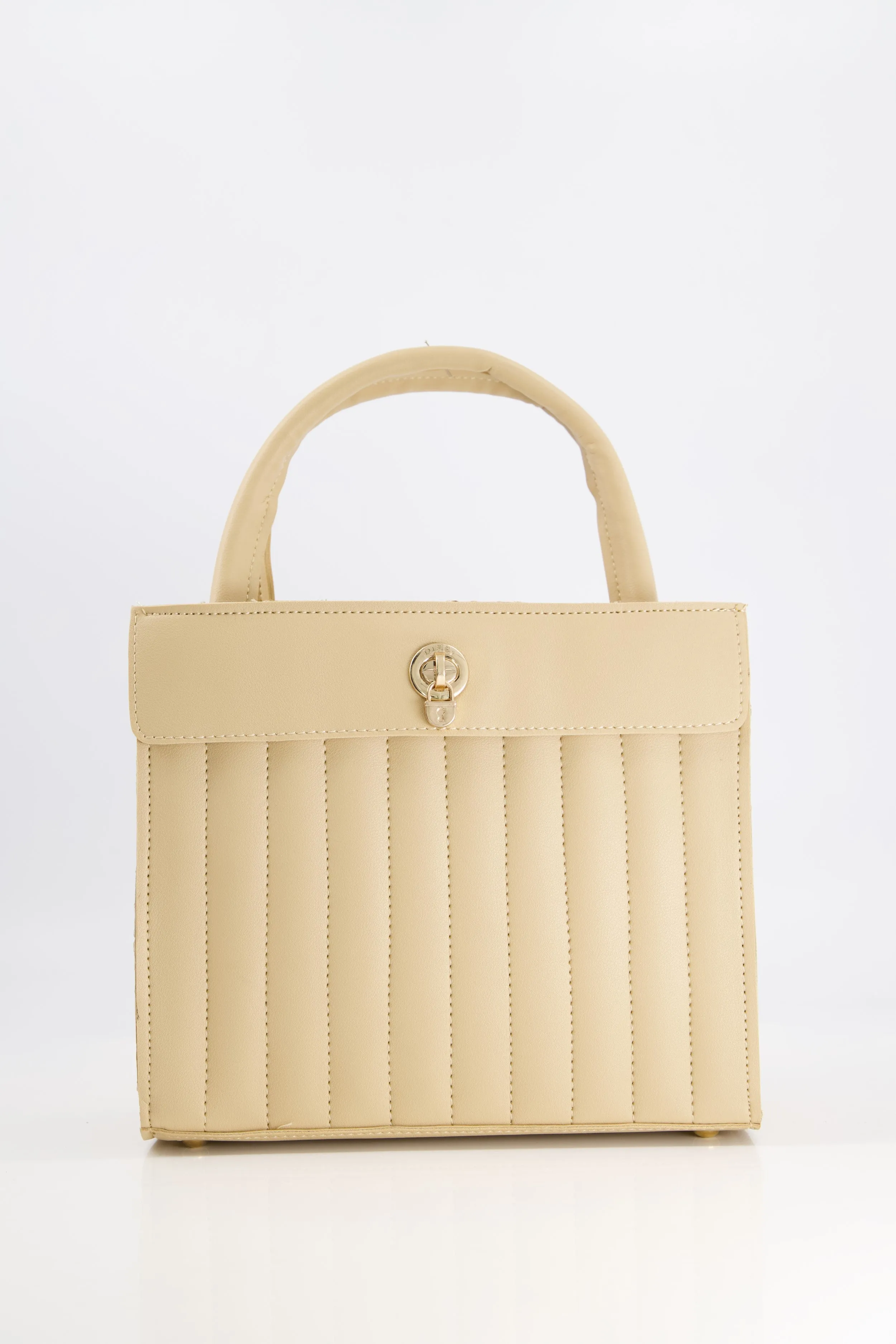 Cream Quilted bag