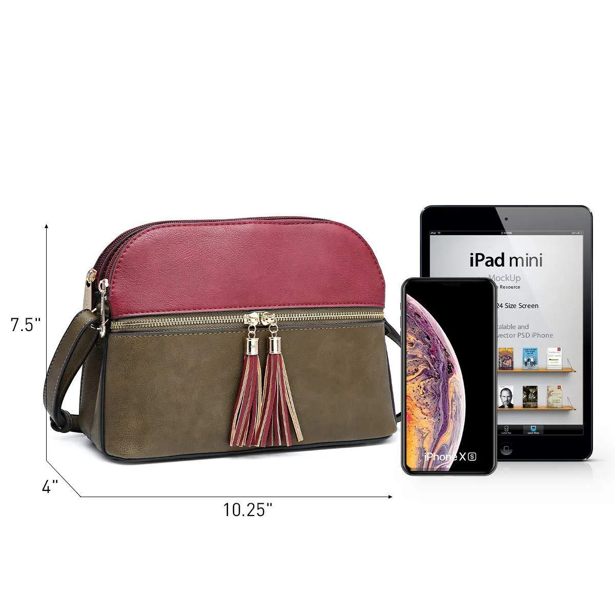 Crossbody Bag Huge savings Vibrant TANIA