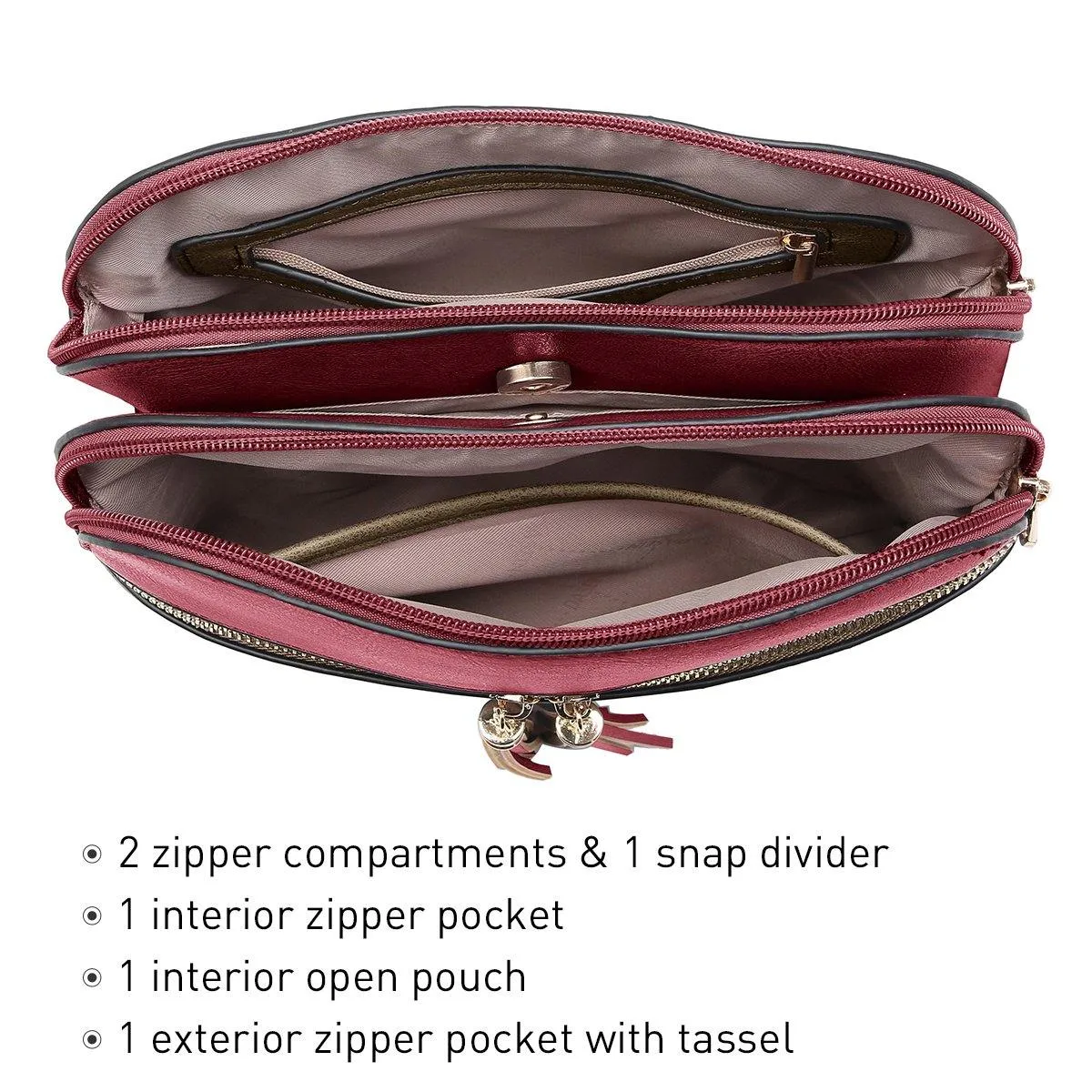 Crossbody Bag Huge savings Vibrant TANIA
