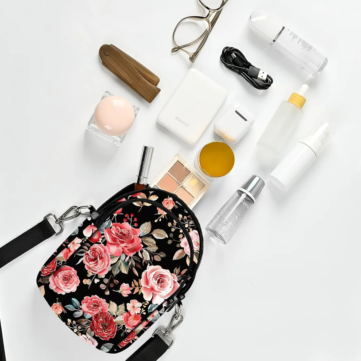 Crossbody Bags for Women Cell Phone Purse Casual Shoulder Bag with Adjustable Strap Card Slots for Travel Work