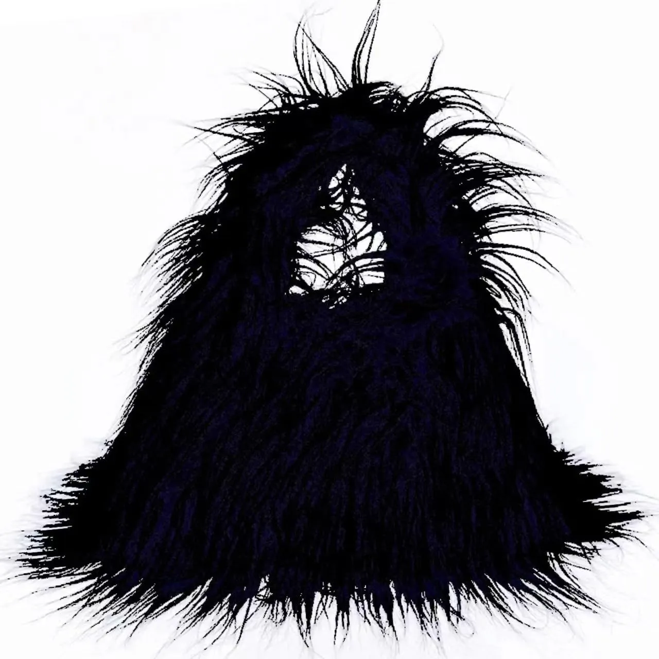 Cute Monster Plush Bag for Girls Furry Purse Handbags for Women Y2K Fluffy Fuzzy Bag Tote Bag for Autumn Winter