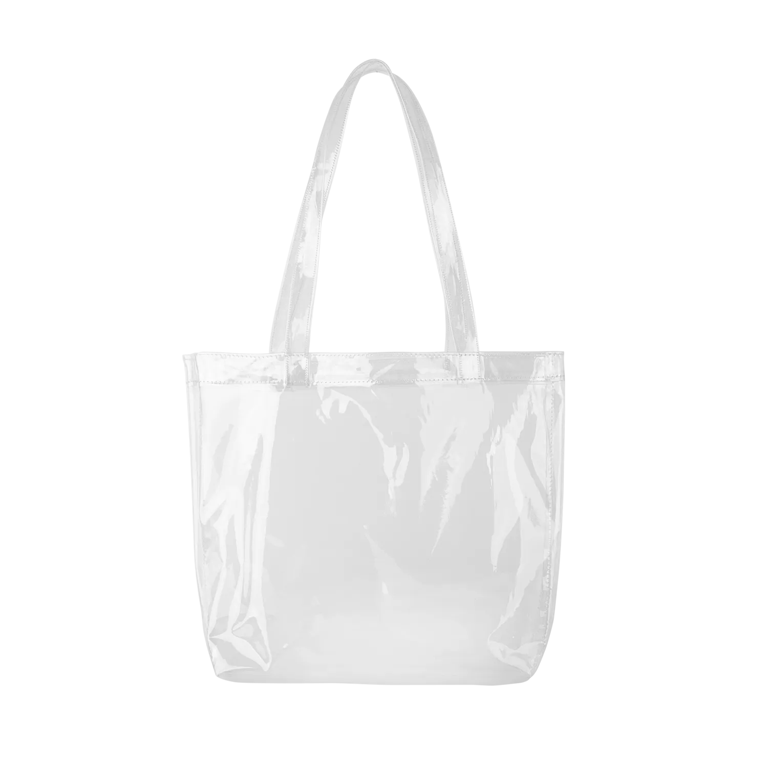 Daily Grind Tote - Clear Vinyl