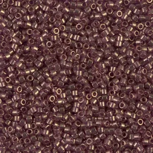 DB 108, Gold Luster Amethyst - Miyuki Delica Beads, Size 11, 5 grams - Miyuki Delica & Seed Beads - Wholesale and Retail