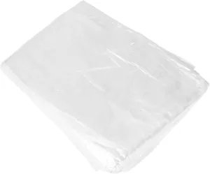 DECHOUS 200Pcs Disposable Pe Flat Open Poly Bags Plastic Garbage Bags for Heavy Clean Ups for Home Grocery and Outdoor Use Odorless and Lightweight