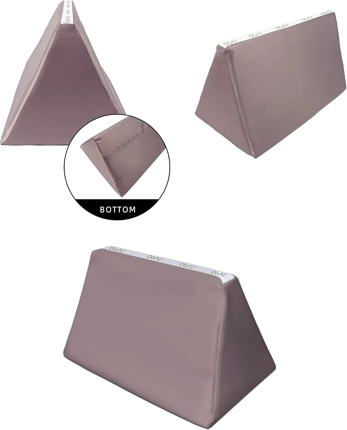 DGAZ Purse Pillow Insert for Luxury Handbags, Memory Foam, Silky Pillow Shaper for Garden Party 30/36 Bags(Konjac purple,GP36)
