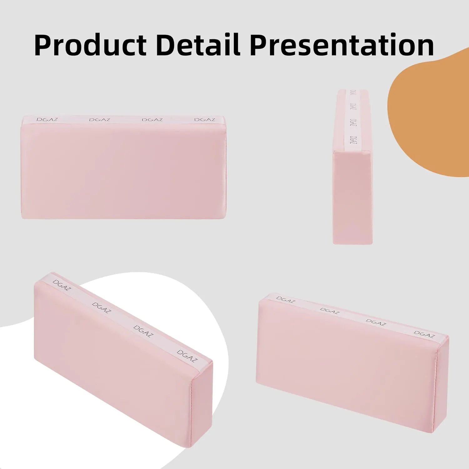 DGAZ Purse Pillow Shaper Insert for Chanel CF Bags, Silky Pillow Shaper for Luxury Handbags（Pink, Small 23）
