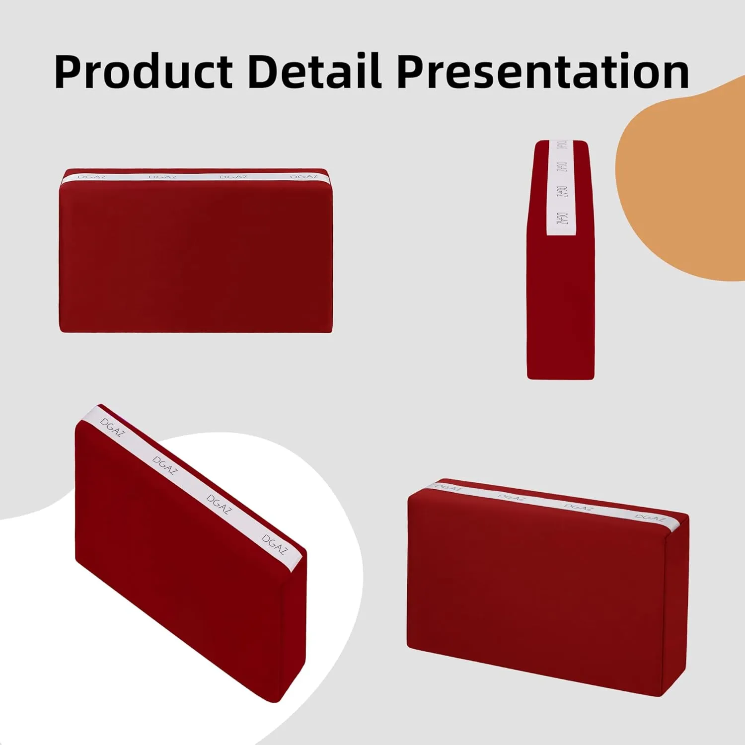 DGAZ Purse Pillow Shaper Insert for Gucci Marmont Bag, Silky Pillow Shaper for Luxury Handbags(Rouge Cassque,Marmont26)