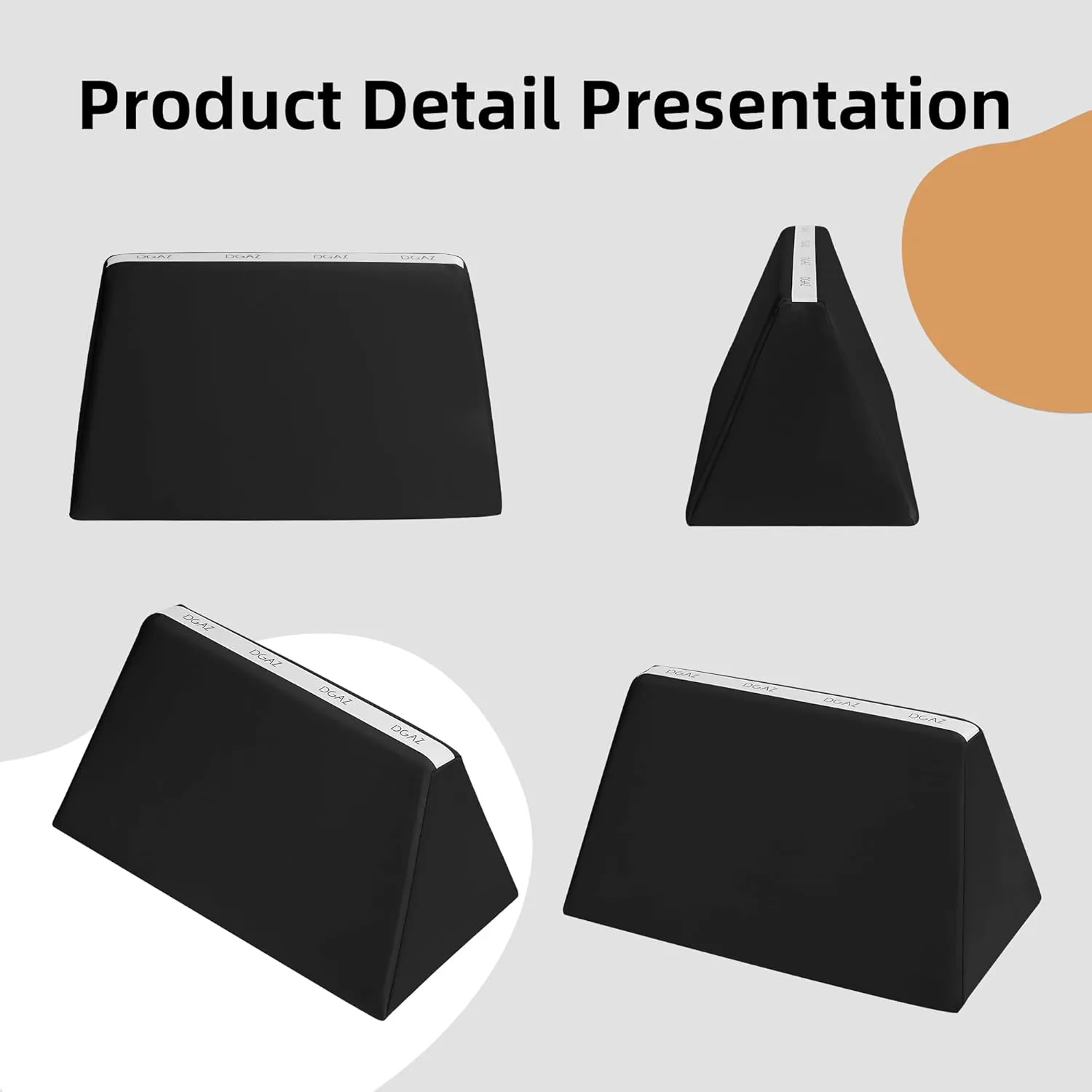 DGAZ Purse Pillow Shaper Insert for Hermes Hac Bags, Silky Pillow Shaper for Luxury Handbags(Black,Hac 50)