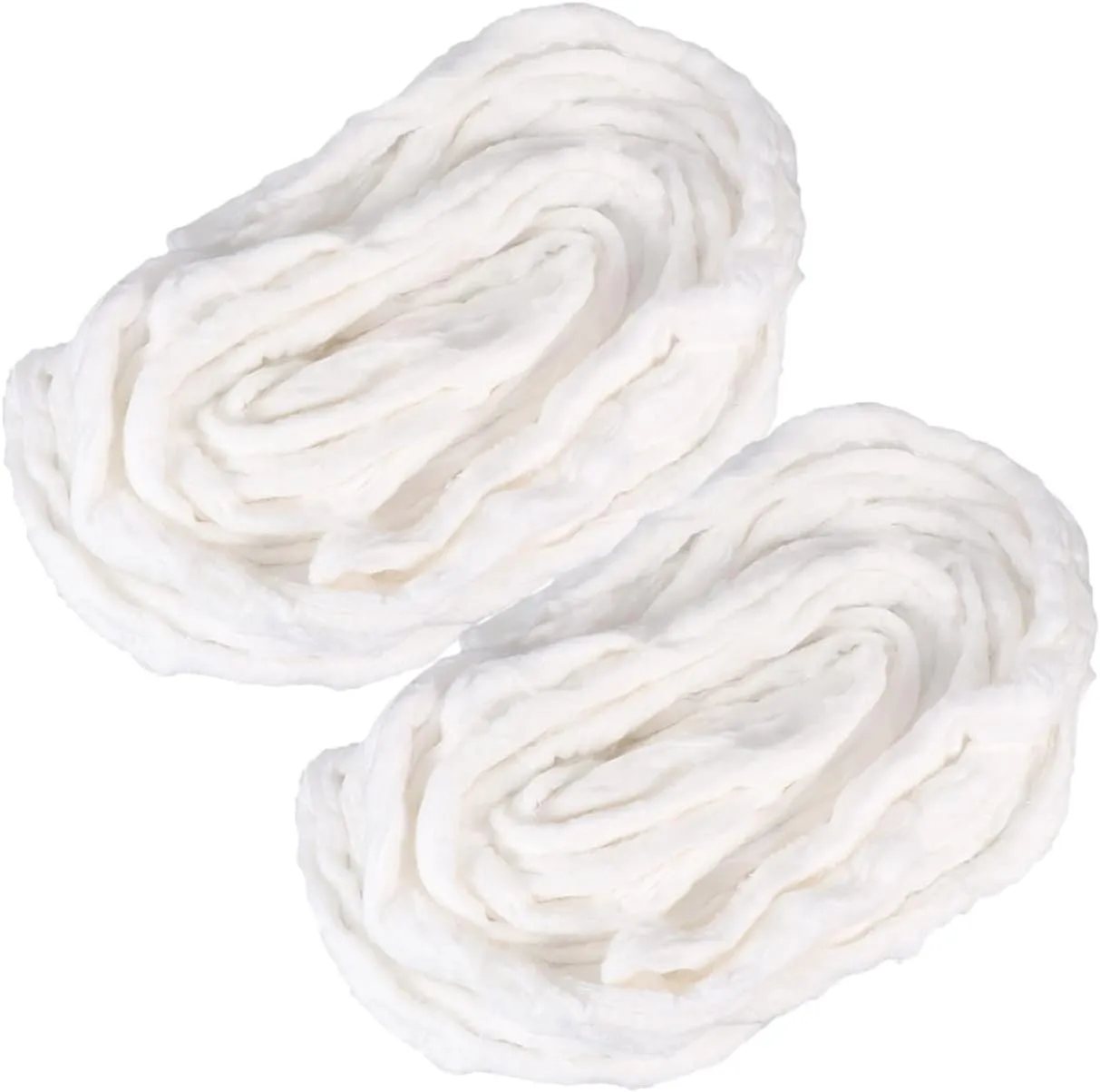 Didiseaon 2Bags Cotton Roll for Makeup and Salon Use Each Soft Skin Friendly Cotton Coils for Facial Treatments Manicures and Hair Perms Makeup Supplies