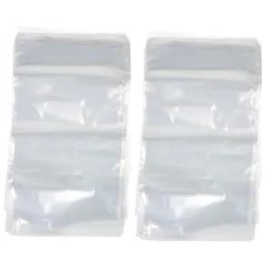DOITOOL 2sets Heat Shrink Film Bags Sealing Packaging Bag Soft High Transparency Shrinkage Cellophane 200pcs*2