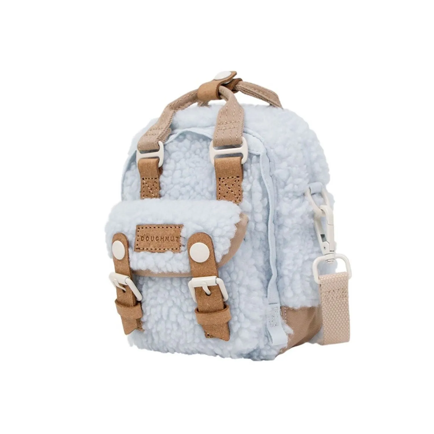 Doughnut Macaroon Tiny Fluffy Series - Blue Lotus X Hazelnut