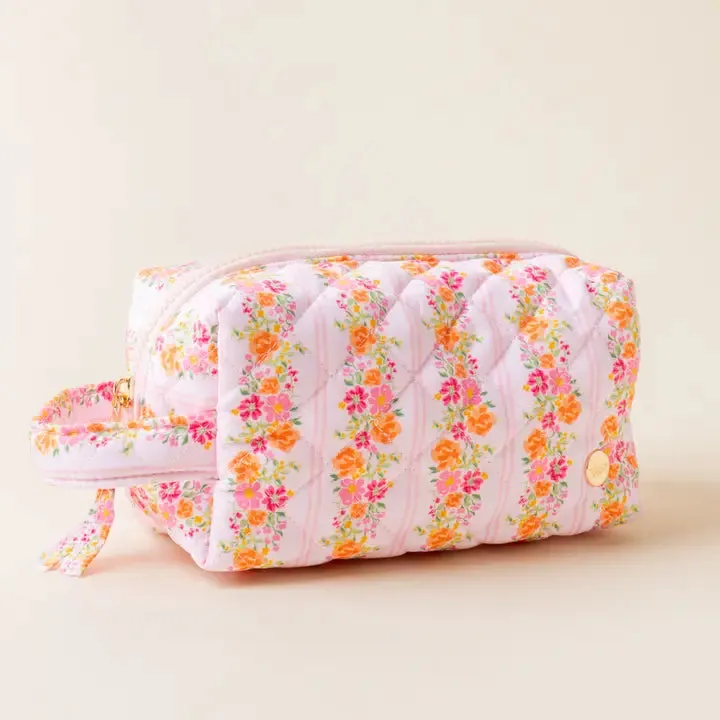 Essentials Quilted Cosmetic Bags