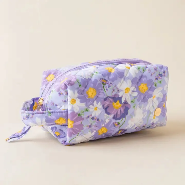 Essentials Quilted Cosmetic Bags