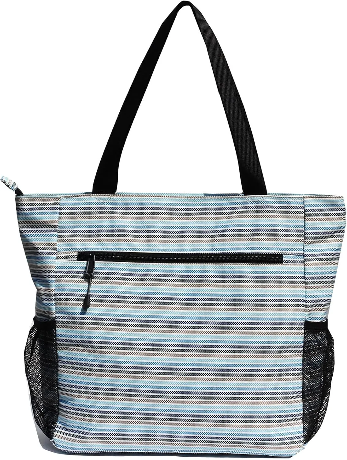 ESVAN Original Floral Tote Bag Large Shoulder Bag with Multi Pockets for Gym Travel Beach Daily Bags