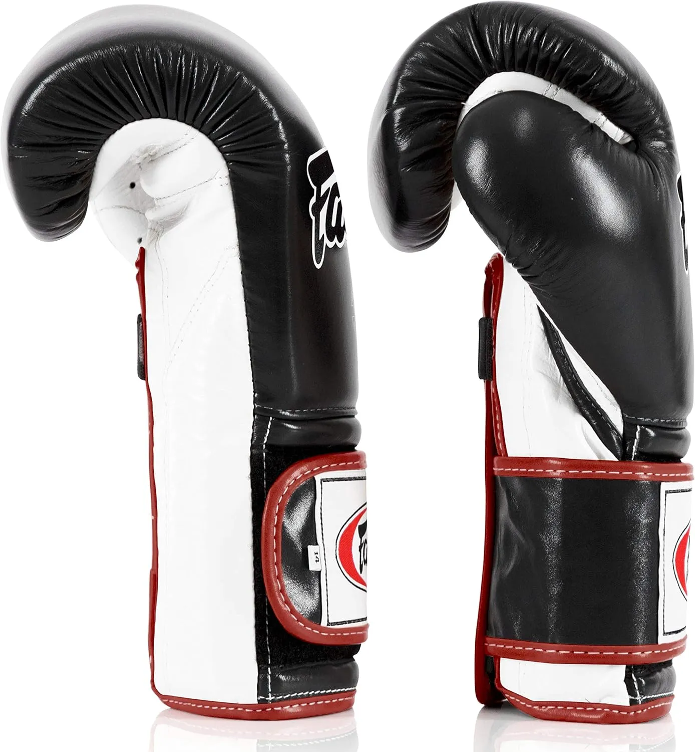 Fairtex BGV9 Muay for Professional Boxers & Trainers |Mexican Style Glove for Hard Hitters | MMA Gloves for Martial Arts|Light Weight & Shock Absorbent Boxing Gloves