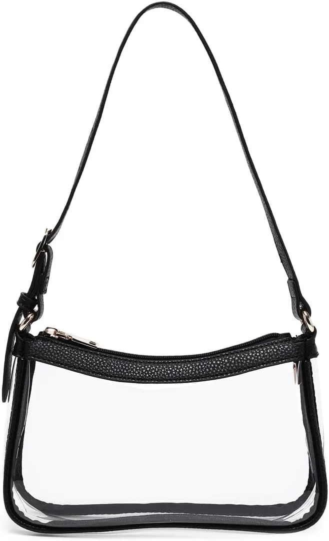 Fashion Clear Purse Handbag for Concert and Working Stadium Approved PVC Clear Bags