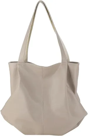 Fashion Tote Bags for Women Soft PU Leather Shoulder Bag Pleated Handbags Y2k Purses Large Top Handle Satchel