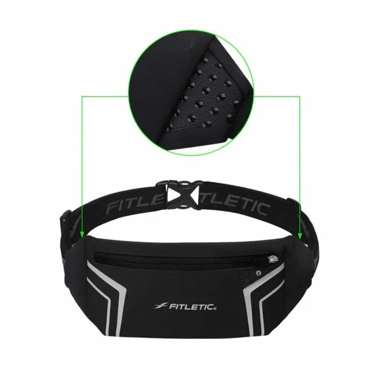 FITLETIC BLITZ RUNNING BELT BLACK