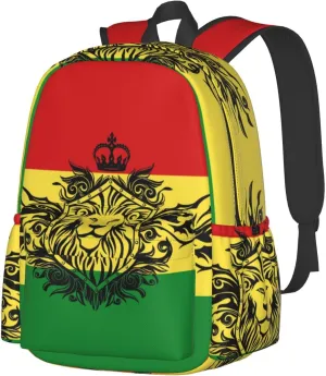 Flag of Ethiopia Backpack Large Capacity Backpack Lightweight Double Shoulder Bag For Women Men Travel