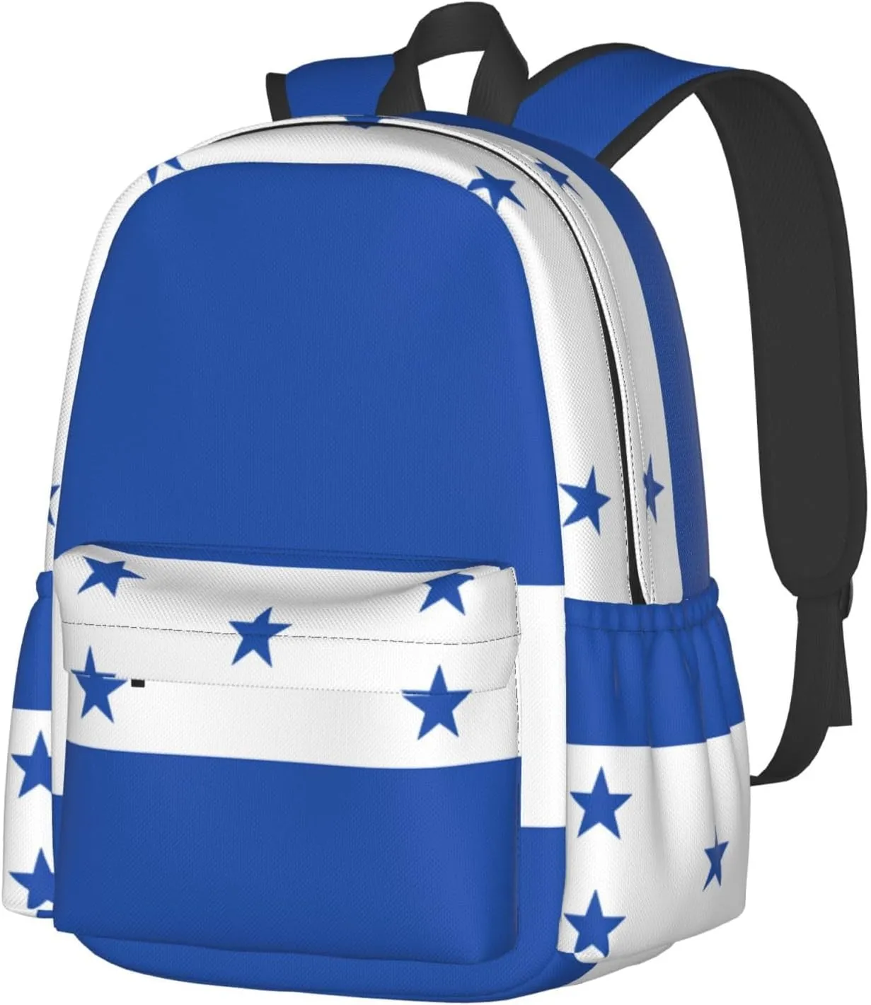 Flag Of Honduras Backpack Large Capacity Backpack Lightweight Double Shoulder Bag For Women Men Travel