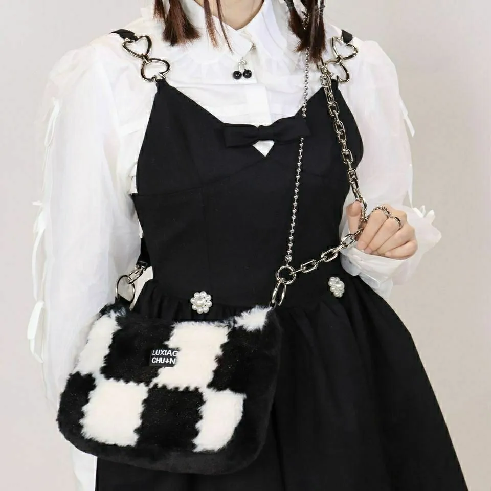Fluffy Shoulder Bag
