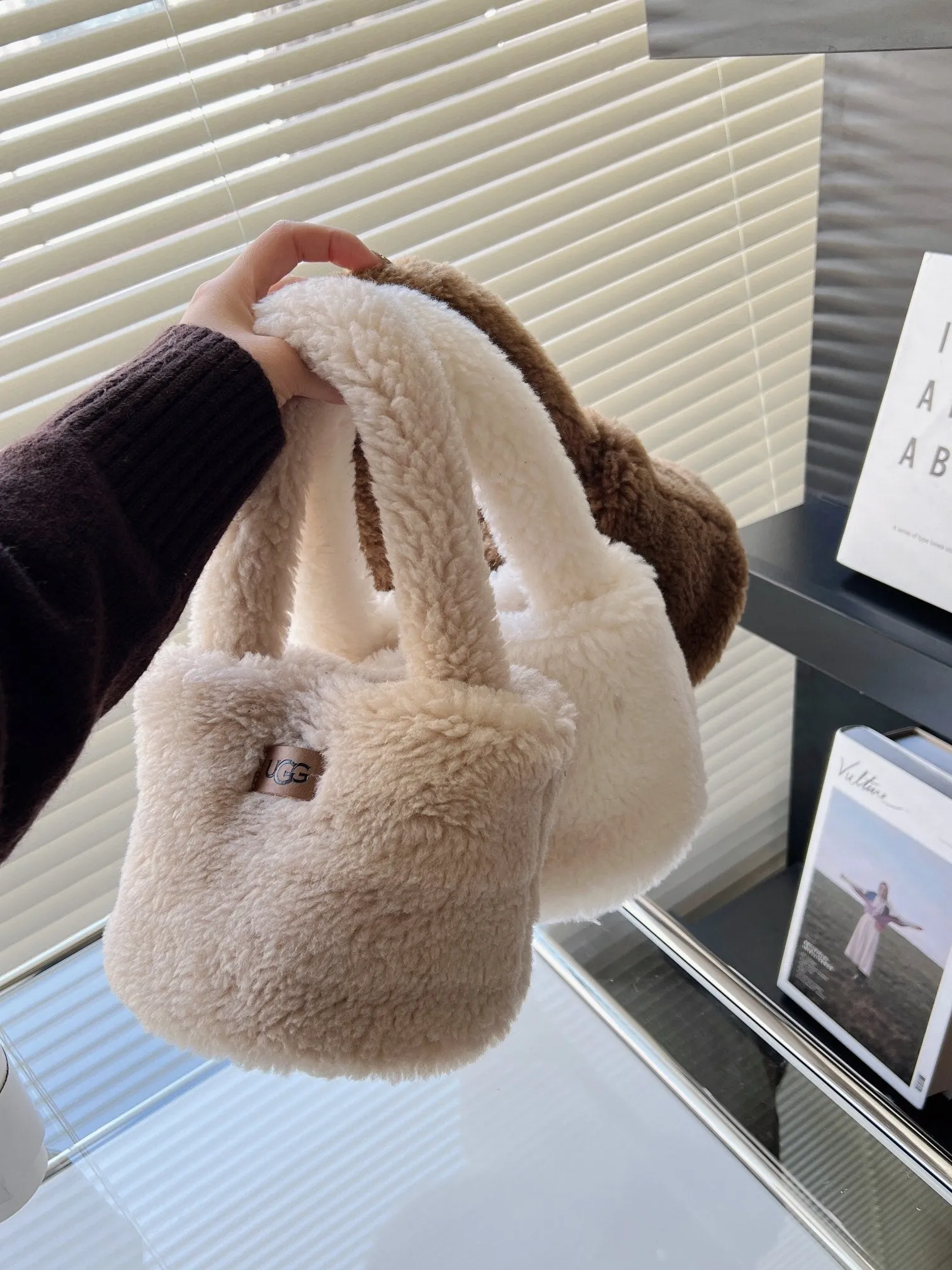 Fluffy Ugg Bag