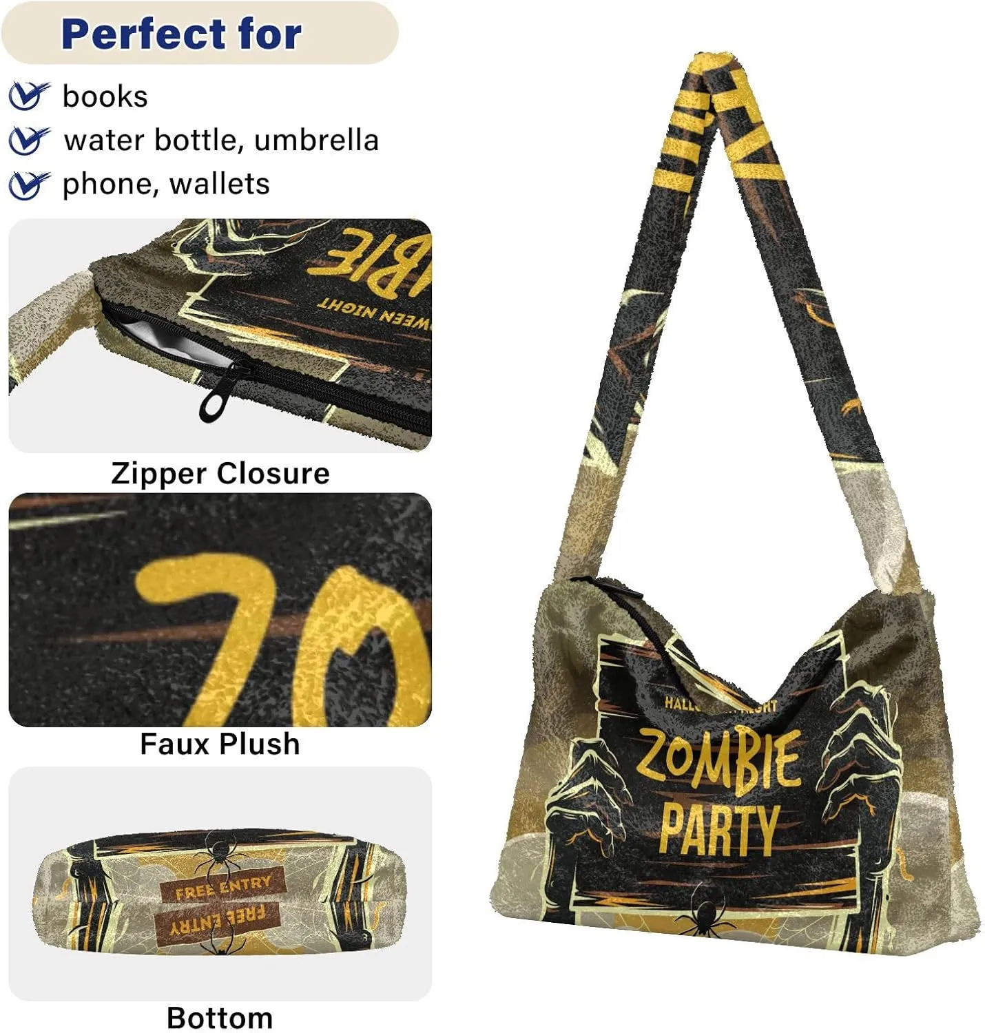 GAIGEO Mystical Fog Womens Shoulder Handbags, Handbags for Women Shoulder Bag, Womens Outdoor Bag