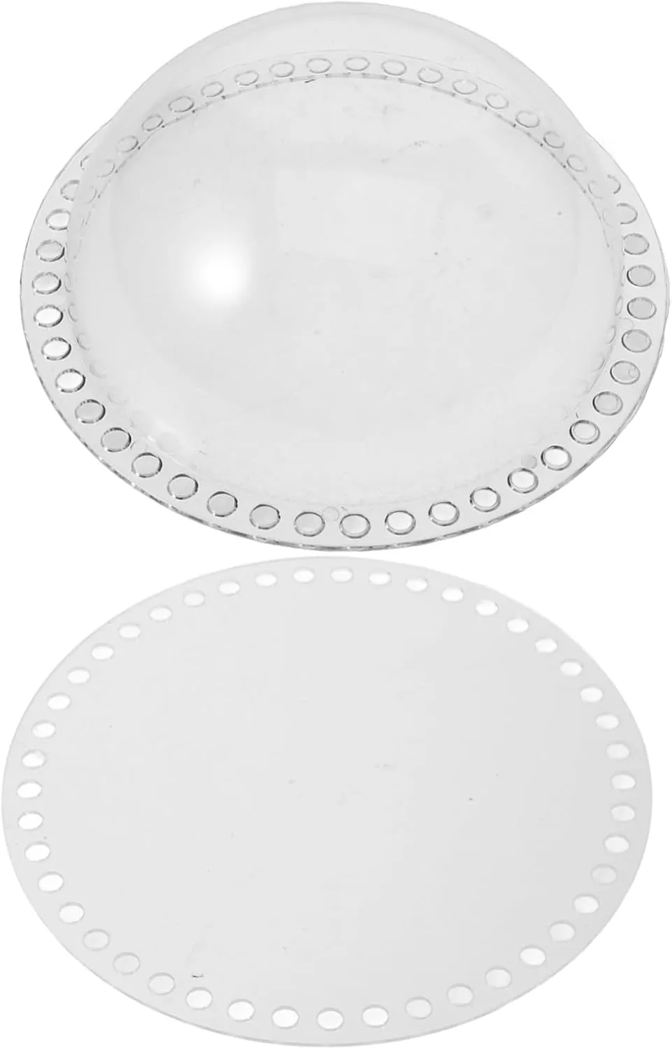 GARIOUANS Dome Cover Accessories for DIY Projects Acrylic Dome Bag Woven Making Tool Set