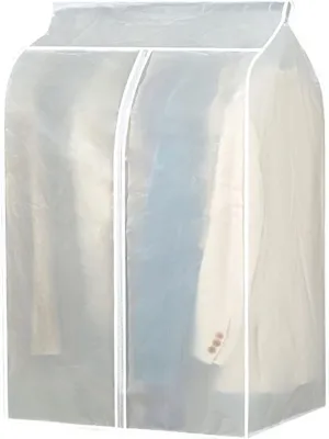 Garment Bags for Travel, Air Tight Garment Bags for Hanging Clothes Storage Large Zippered Hanging Clothes Storage Bags for Closets