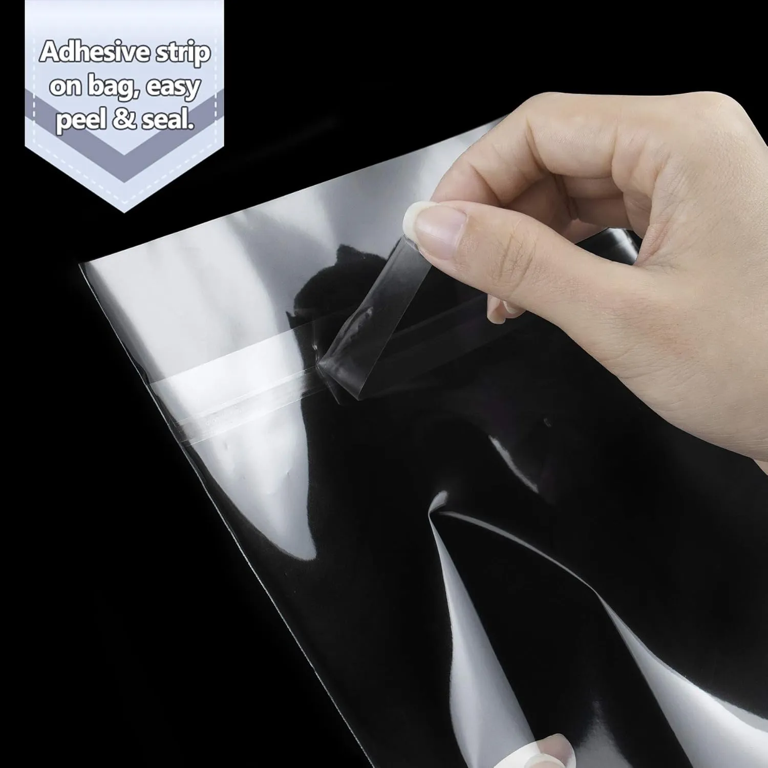 Golden State Art, Pack of 50 11 3/8" x 14 3/16" Acid-Free Crystal Clear Sleeves Storage Bags for 11x14 Art Prints/Pictures/Photos/Framing Mat Mattes/Documents
