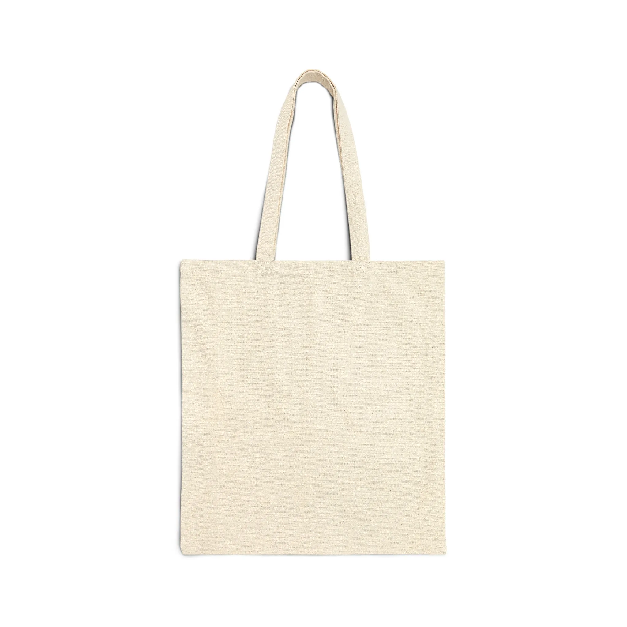 Green Pattern Bauhaus Canvas Tote Bag