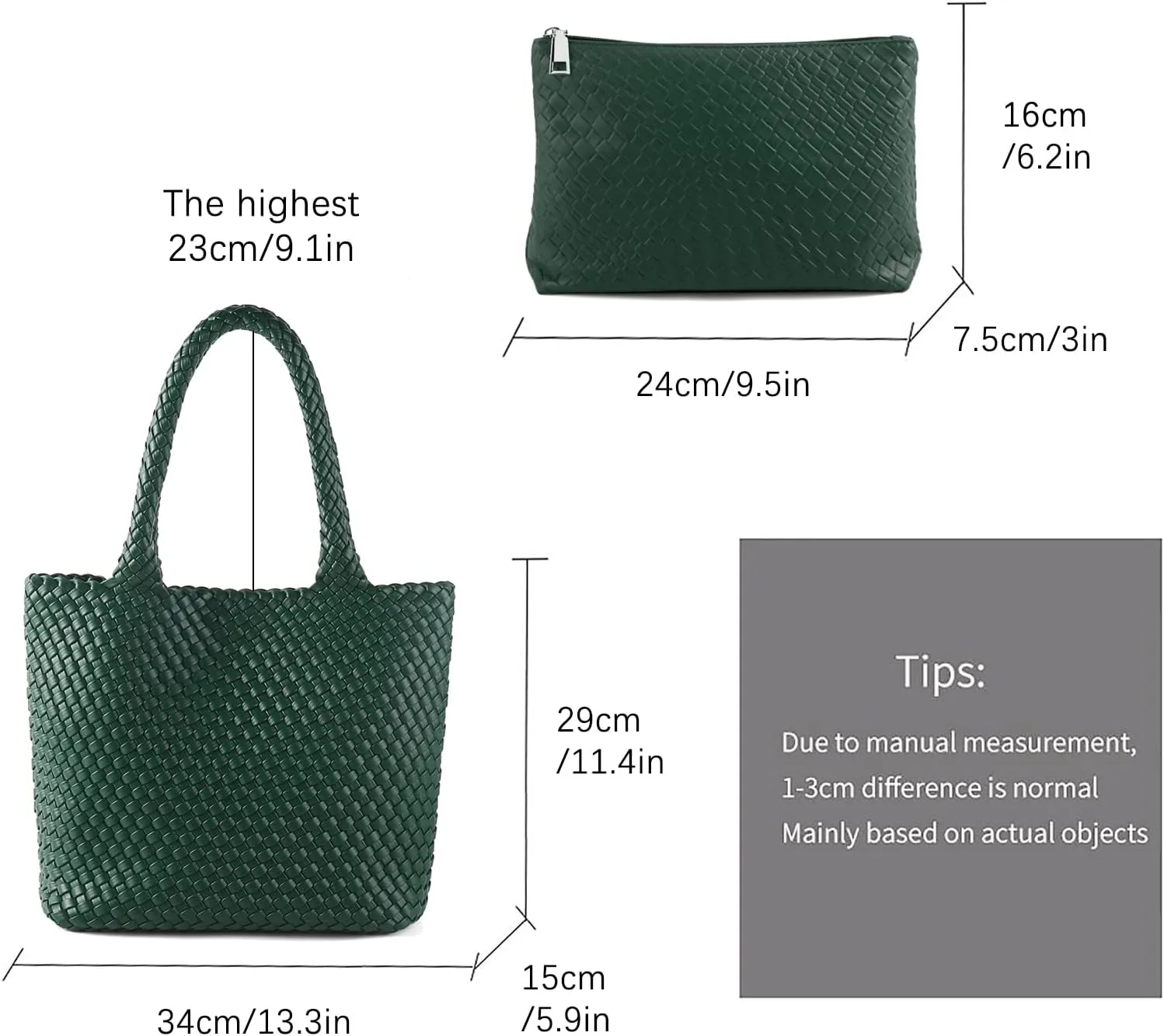 Hand Woven Bag Tote BagS For Women Top Handle Shoulder Vegan Leather Large Travel Beach Hobo Handbag