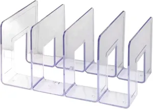 Handbag Organizer, Household Transparent Bag Storage Rack Bed Room PC Mini Purse Shelf for Closet Organization Handbag Separators Closet Purse Organizers (4 Section)
