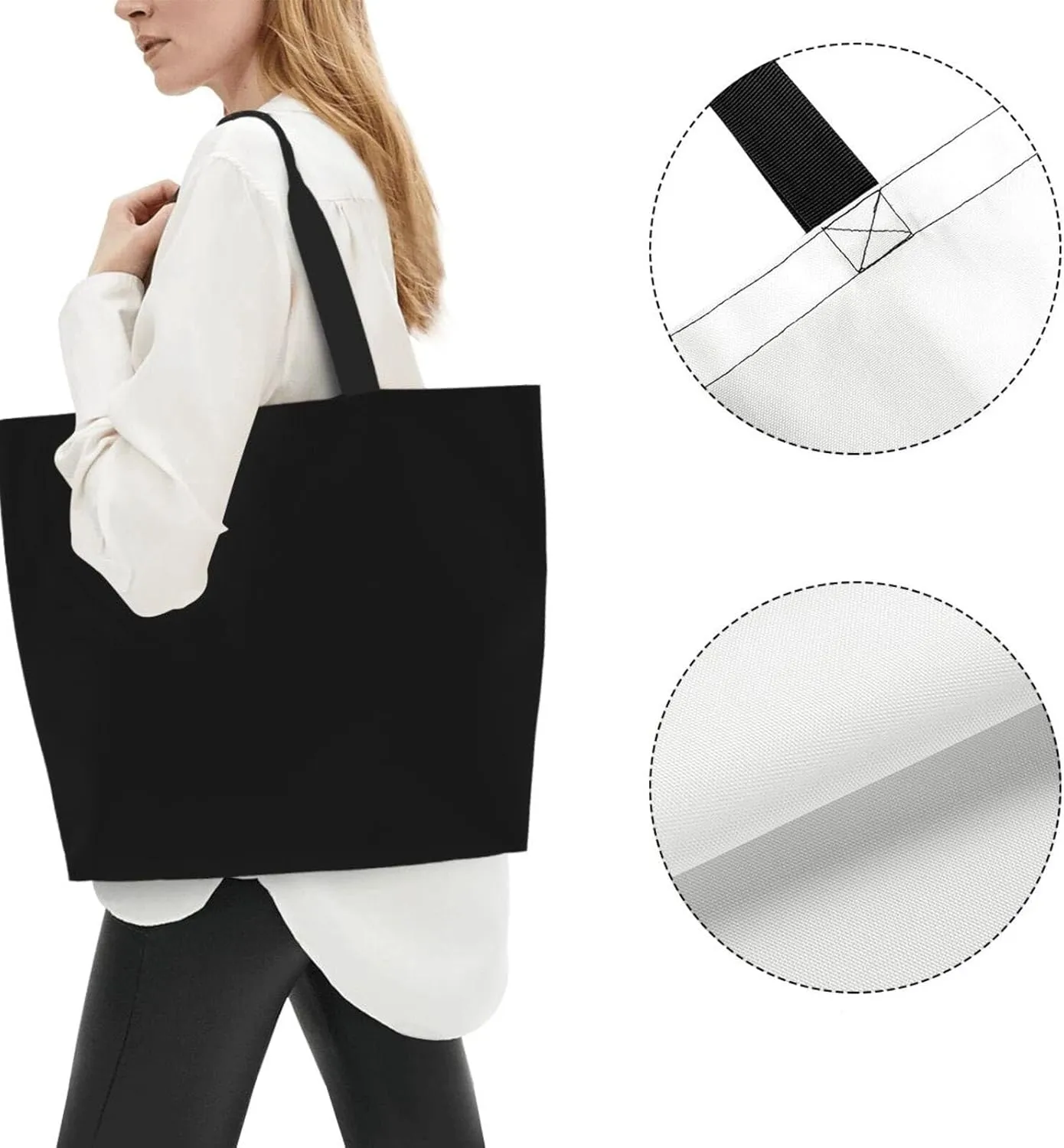 Happy Easter Egg Tote Bag for Women Mother Teacher,Reusable Shopping Grocery Bag Shoulder Bags
