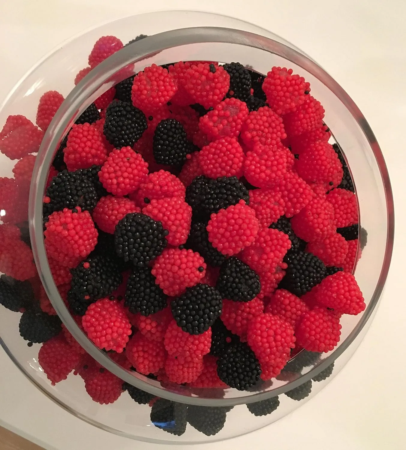HARIBO Gummi Candy, Berries Gummy Candy, 5 Ounce Share Size Bags (Pack of 12) Delicious Soft & Crunchy, Chewy Sweet Snacks, Red & Black Berry Fruit Flavor