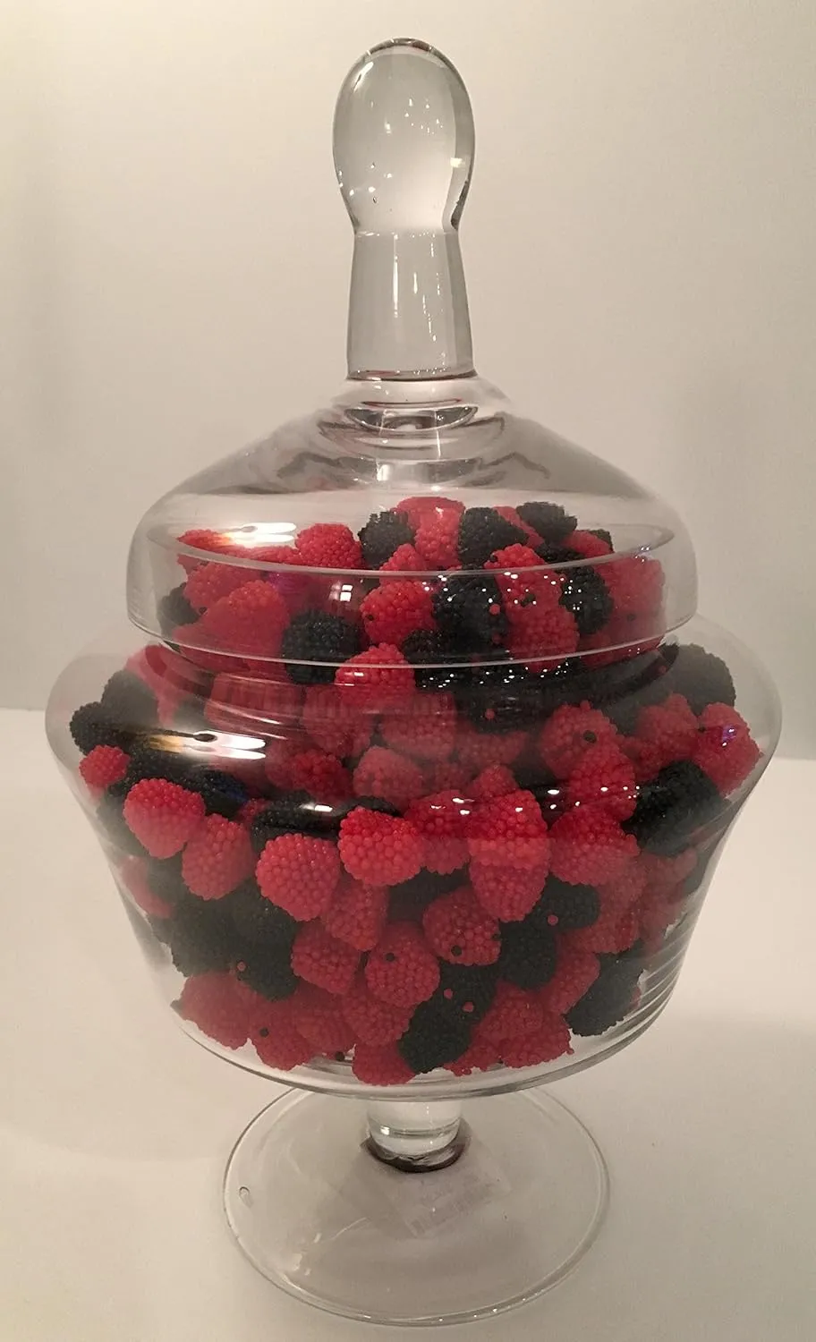 HARIBO Gummi Candy, Berries Gummy Candy, 5 Ounce Share Size Bags (Pack of 12) Delicious Soft & Crunchy, Chewy Sweet Snacks, Red & Black Berry Fruit Flavor