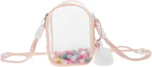 Hemoton Elegant Mini Doll Storage Display Case Bag Shoulder Strap for Mini Figures Travel Display