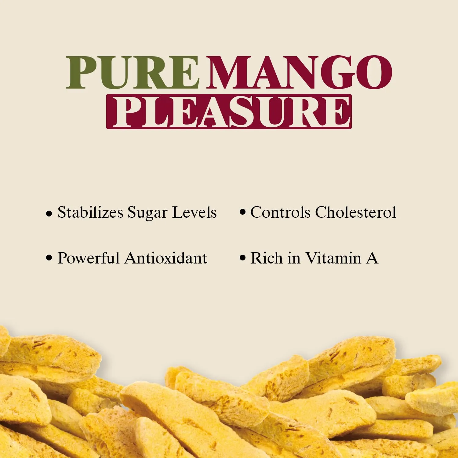 Himalayan Chef Freeze-Dried Fruit – 15g Freeze-Dried Mango, Pack of 10 Bags | Organic Fruit Snacks, Healthy Snacks for Kids & Adults | Baby Snacks, Gluten-Free Dried Fruit