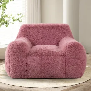 Hobestluk Bean Bag Chair Giant Bean Bag Chairs for Adults, Bean Bag Sofa Chair with Armrests, Oversize Beanbag Couch Comfy Chair for Bedroom, Living Room, Dorm and Office