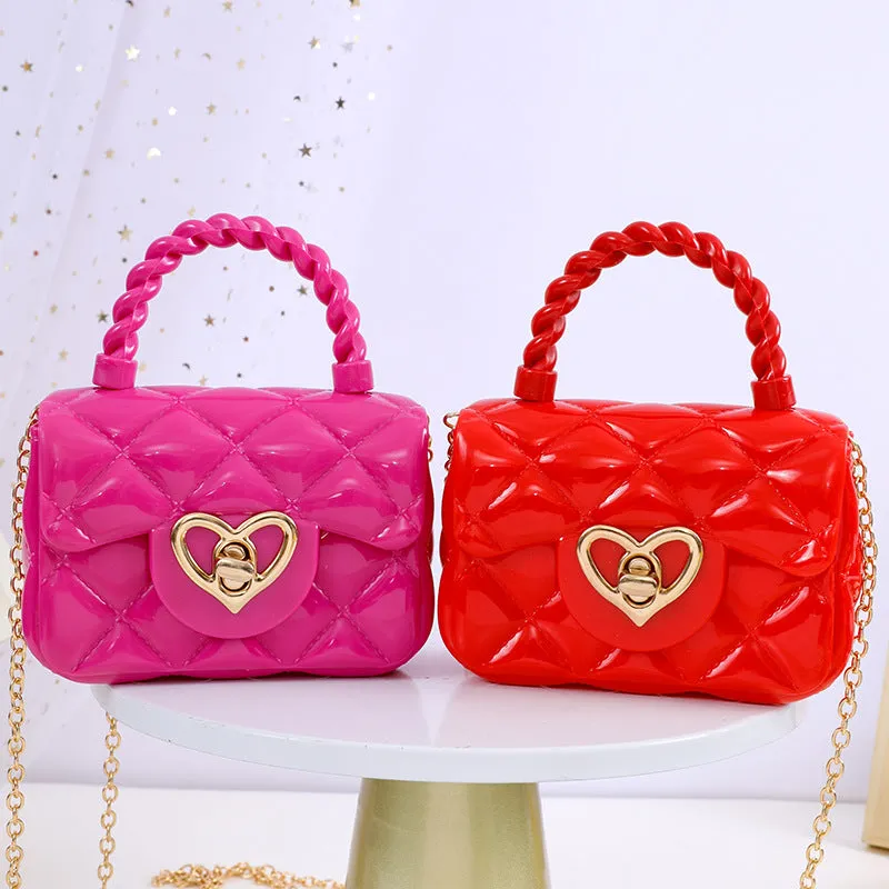 Hot Transparent Jelly Portable Mini Love Bags