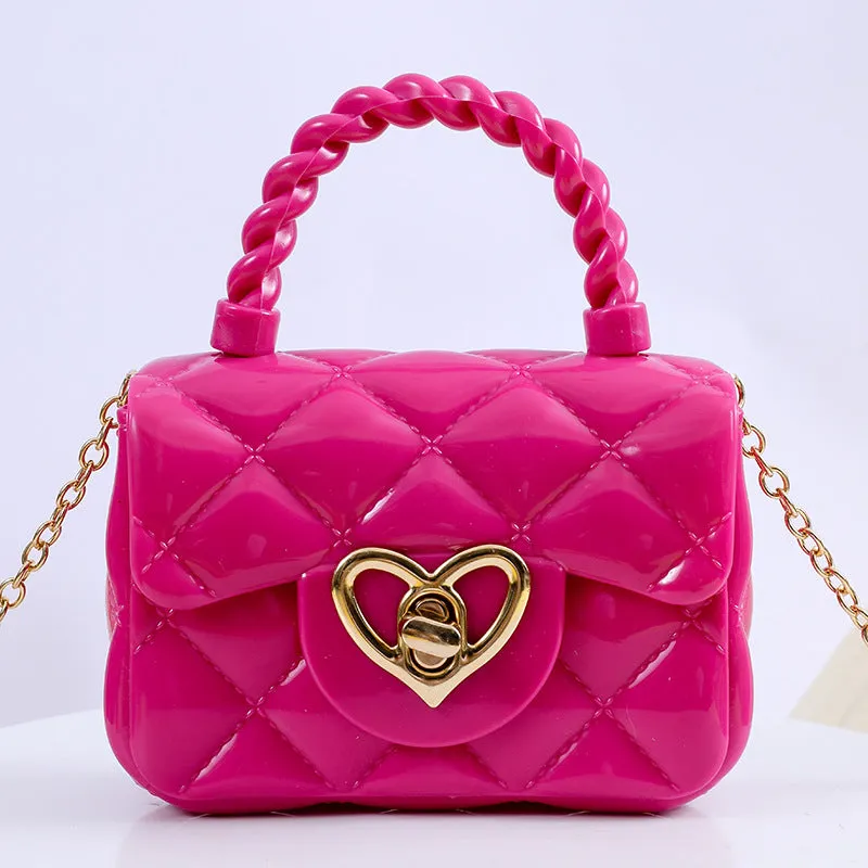 Hot Transparent Jelly Portable Mini Love Bags