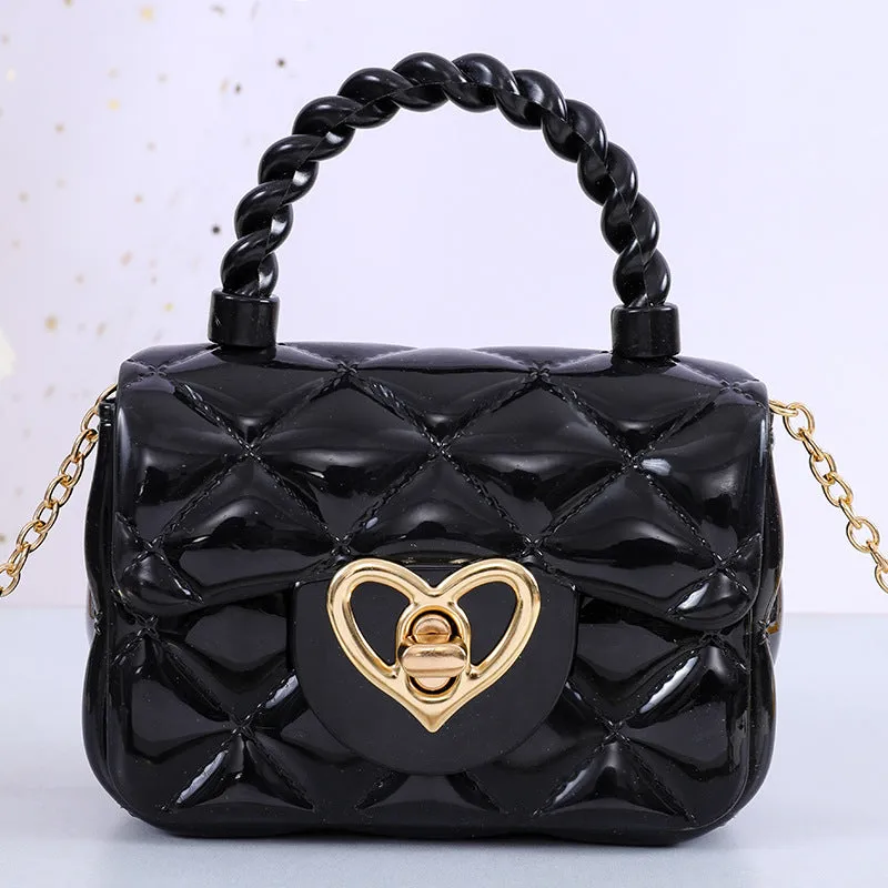 Hot Transparent Jelly Portable Mini Love Bags