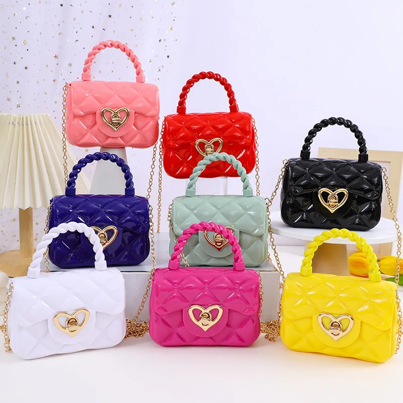 Hot Transparent Jelly Portable Mini Love Bags