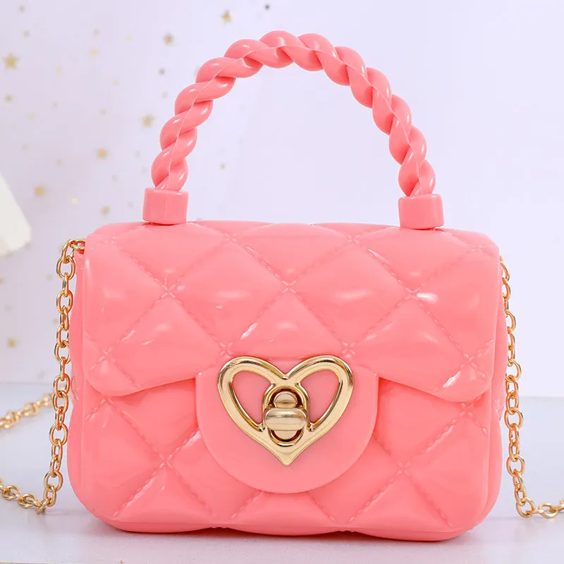 Hot Transparent Jelly Portable Mini Love Bags