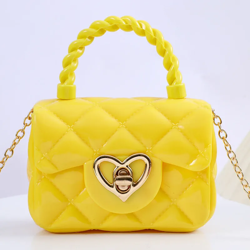 Hot Transparent Jelly Portable Mini Love Bags