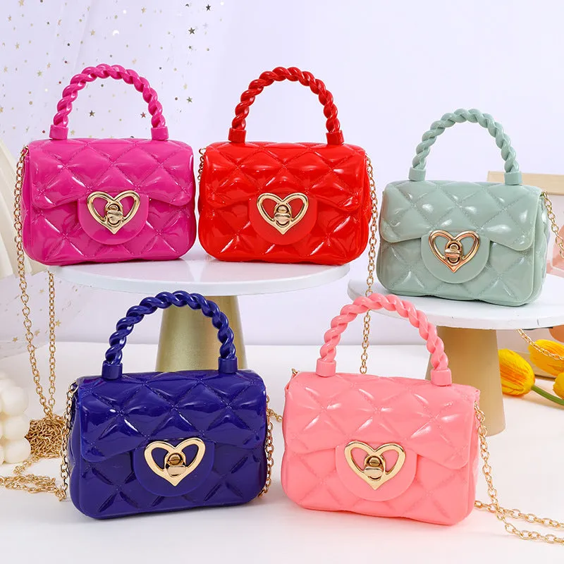 Hot Transparent Jelly Portable Mini Love Bags