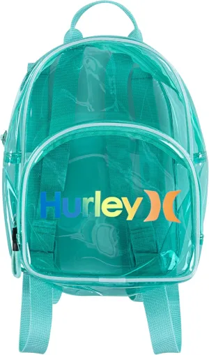 Hurley Clear Backpack, Aurora Green Mini, O/S