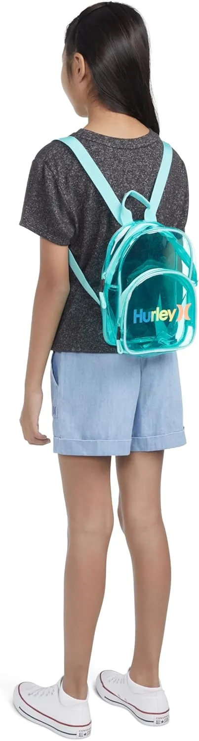 Hurley Clear Backpack, Aurora Green Mini, O/S