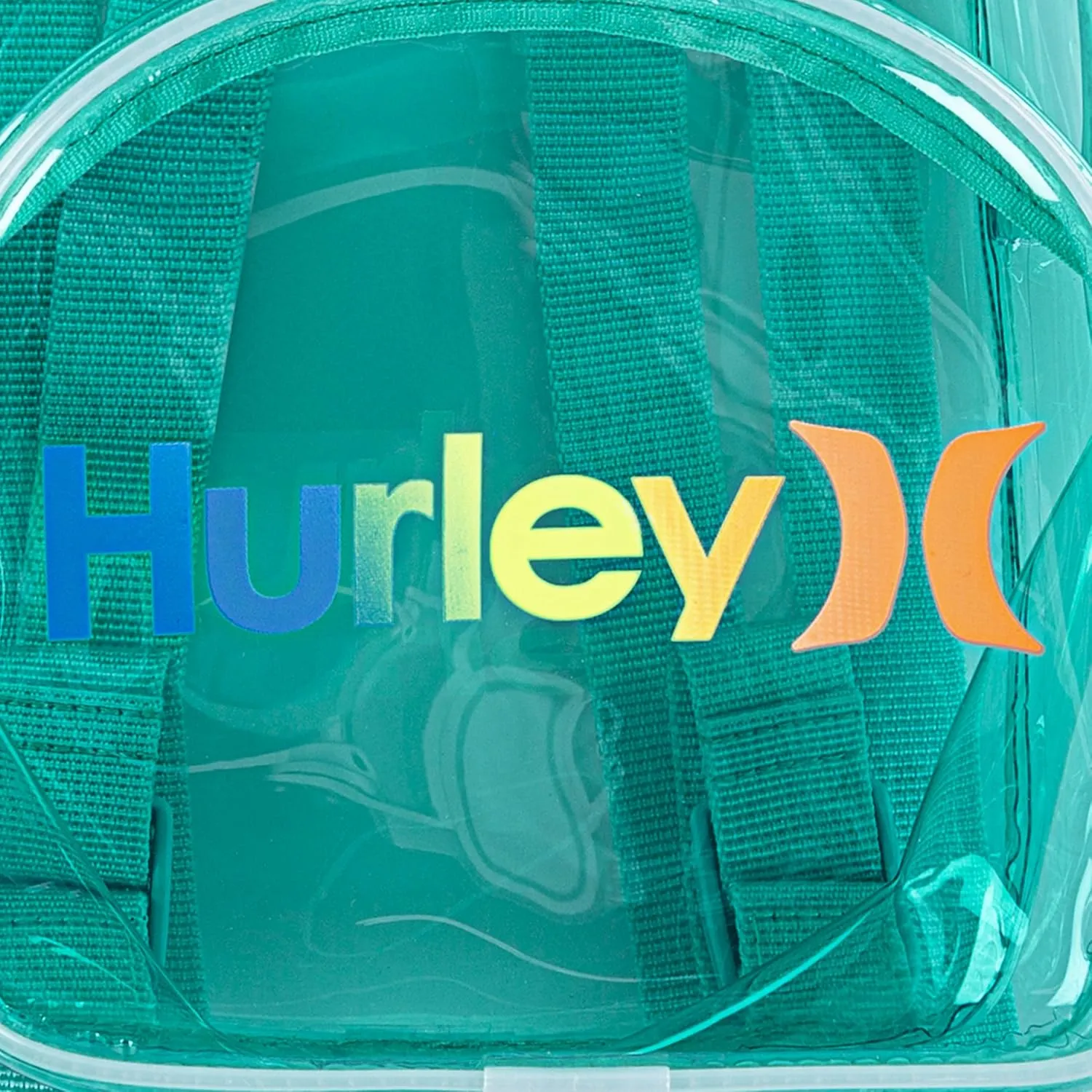 Hurley Clear Backpack, Aurora Green Mini, O/S