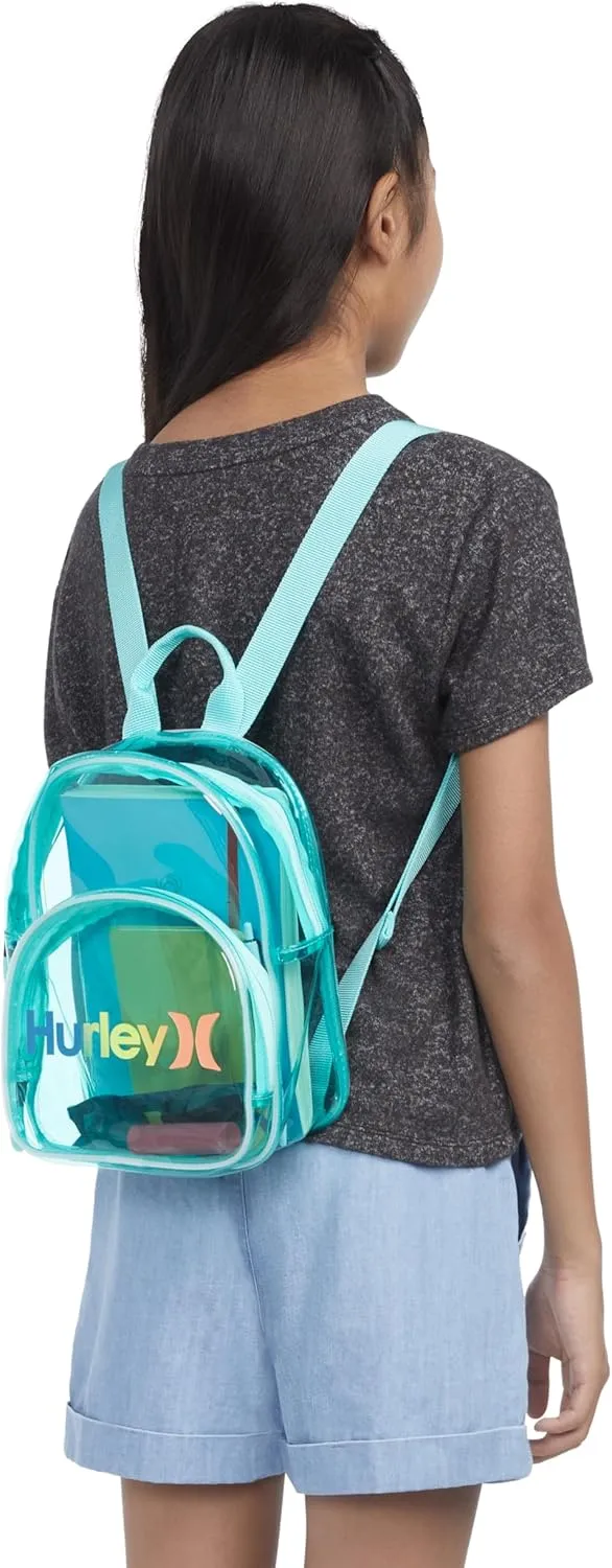 Hurley Clear Backpack, Aurora Green Mini, O/S